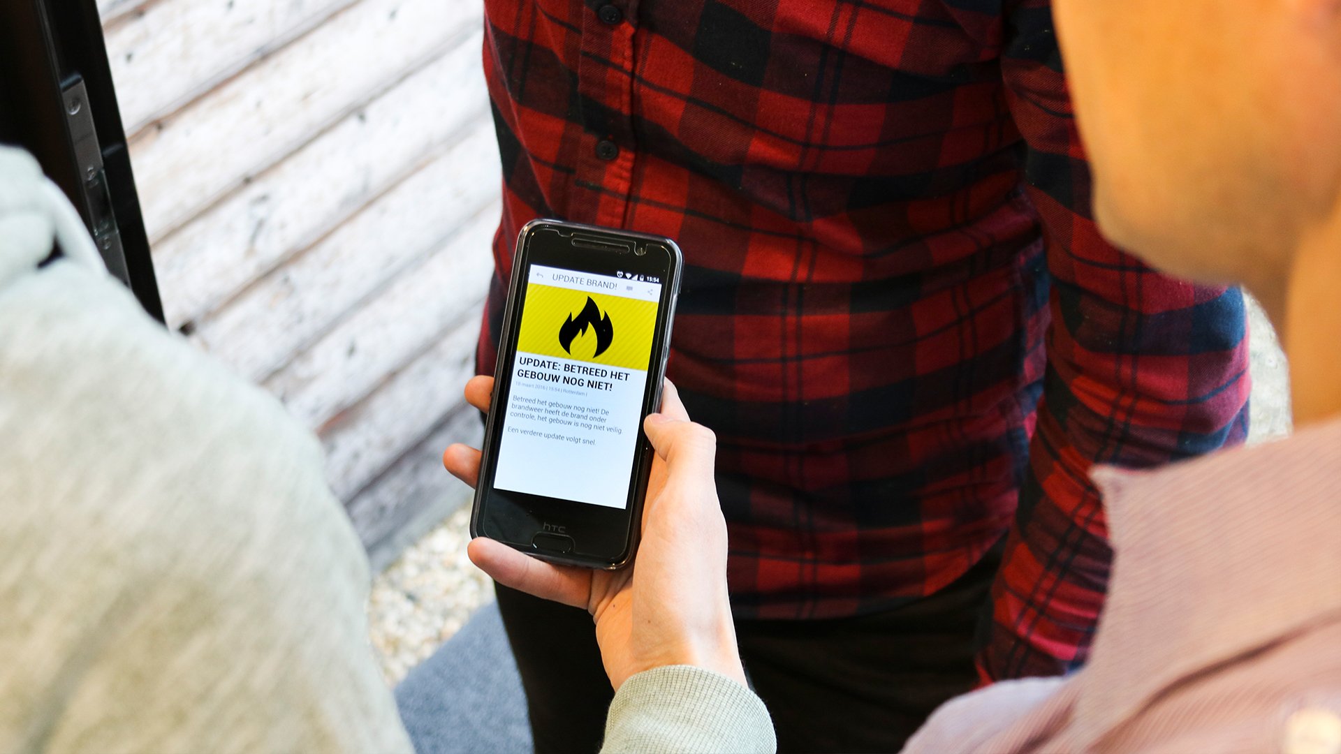 Realtime interne crisiscommunicatie voorbeeld
