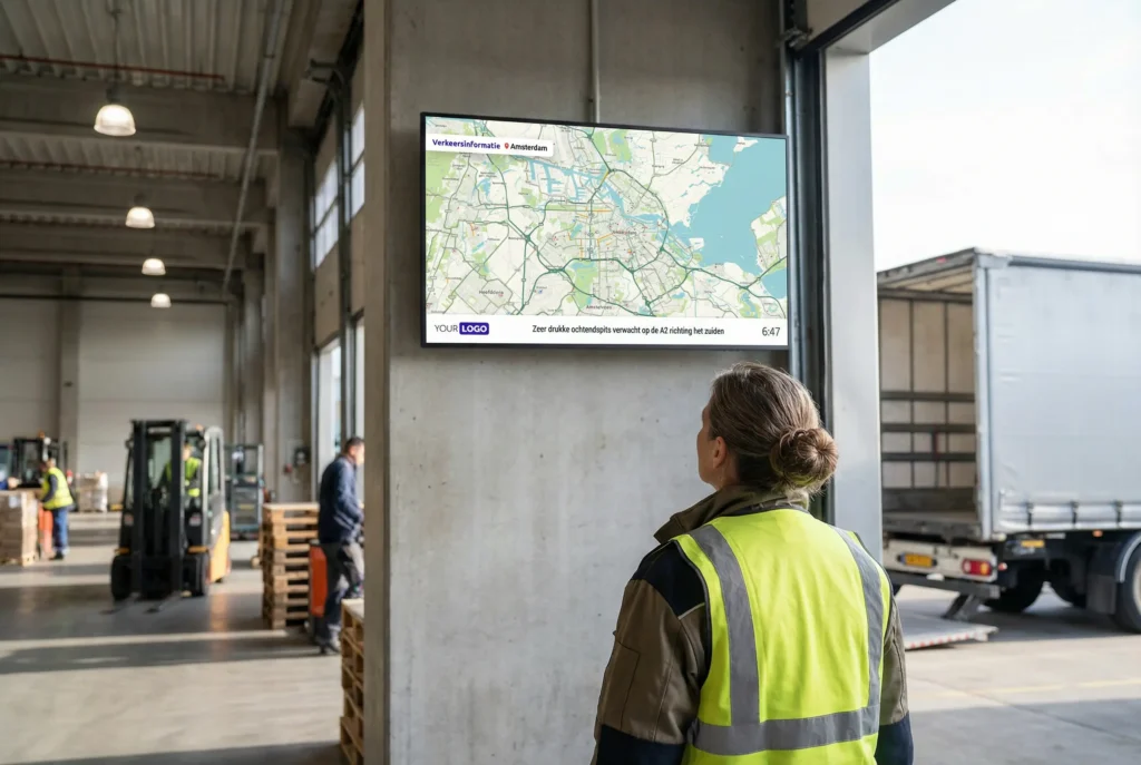 Verkeersinformatie Narrowcasting