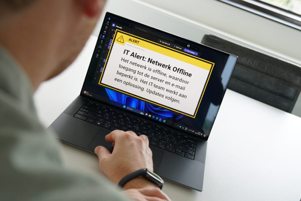 IT Crisis Communicatie - Desktop Alerts