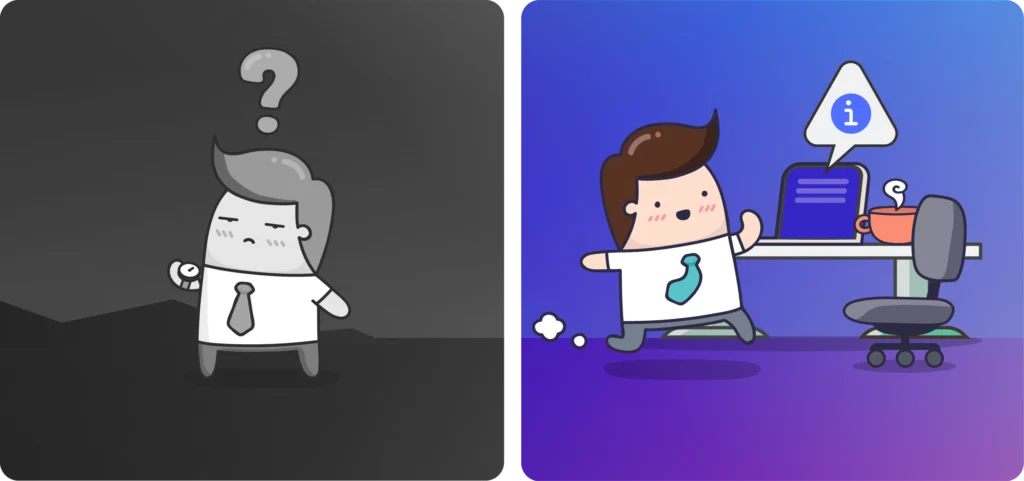 30% experience slow or unclear communication - before&after