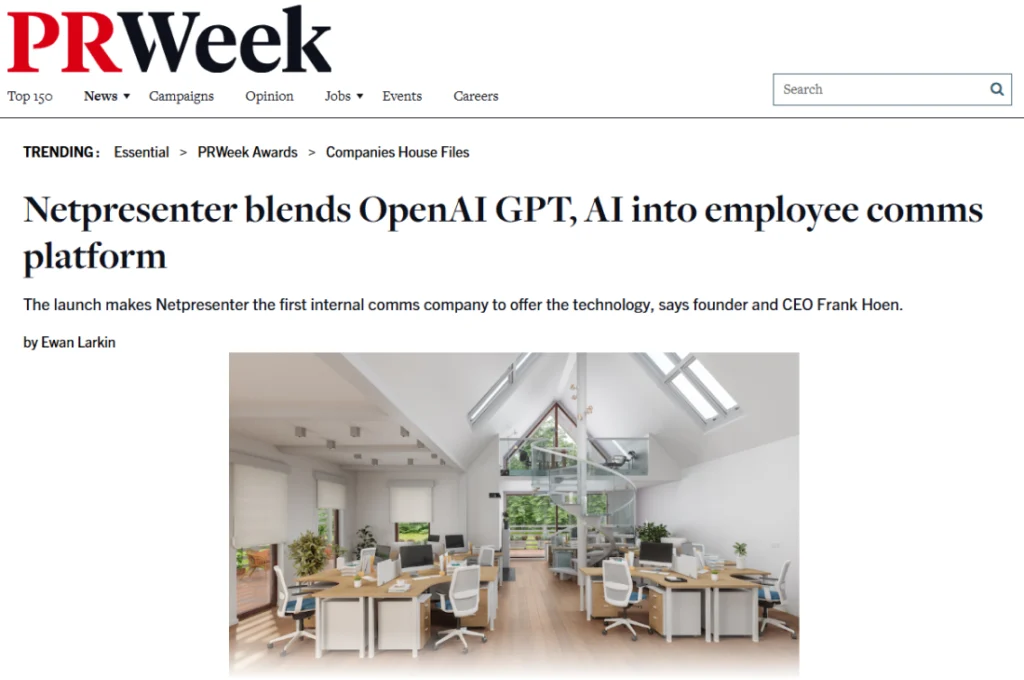 Netpresenter AI Pioneer