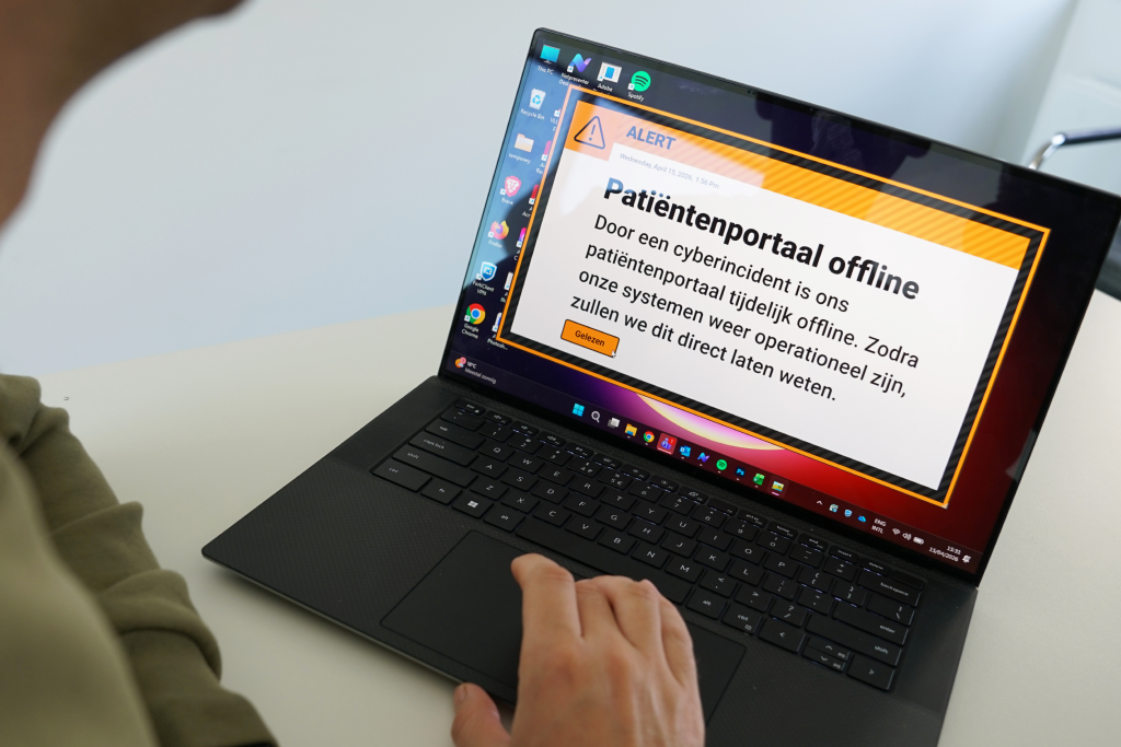 Desktop Alert - Alert Cyber Alert Healthcare