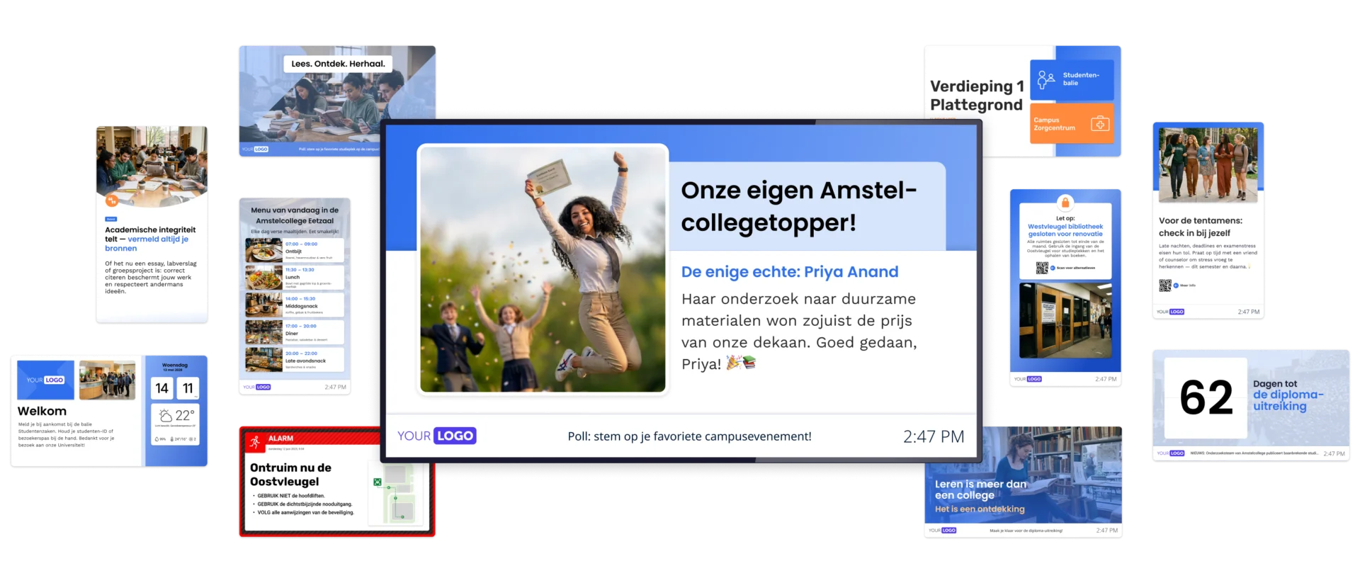 Narrowcasting voor het onderwijs - Netpresenter