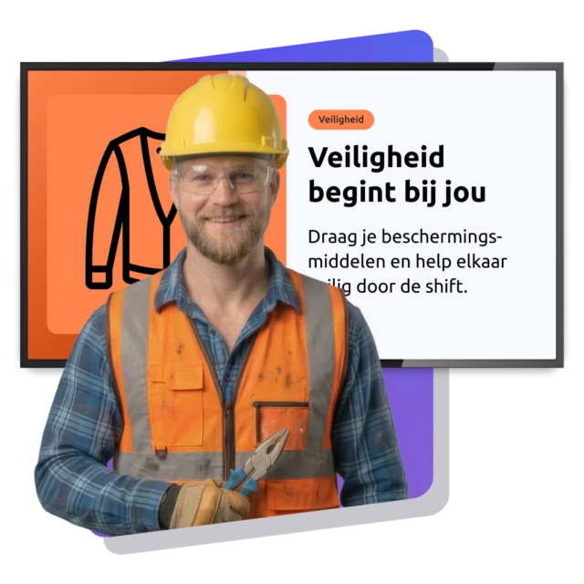 Narrowcasting voor productie