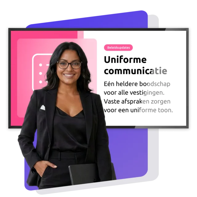 Narrowcasting op kantoor