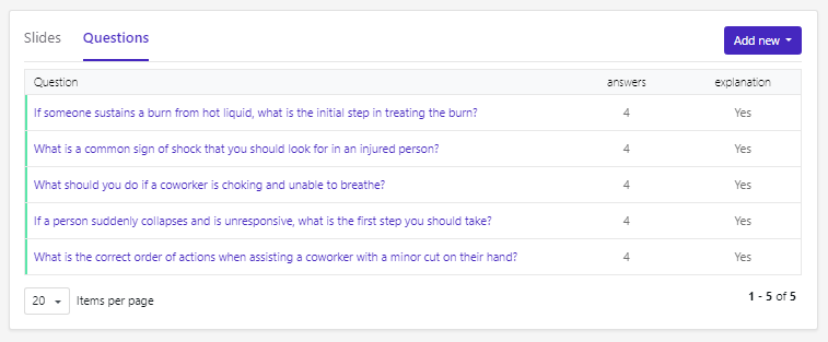 Module Questions