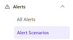Alert Scenarios