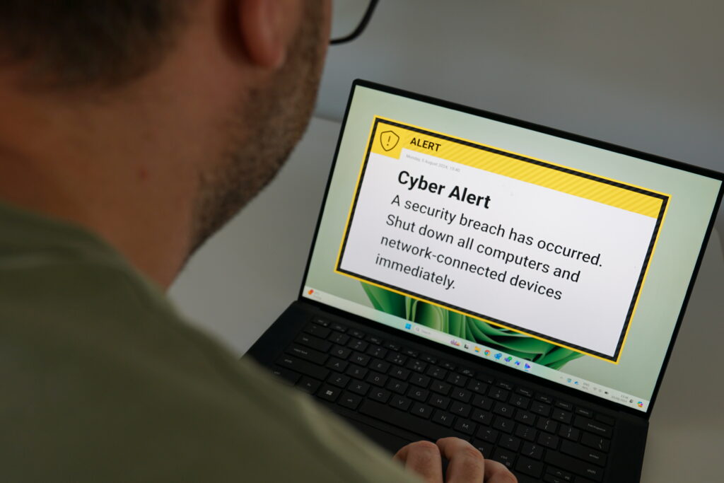 Cyber Alert Screensaver
