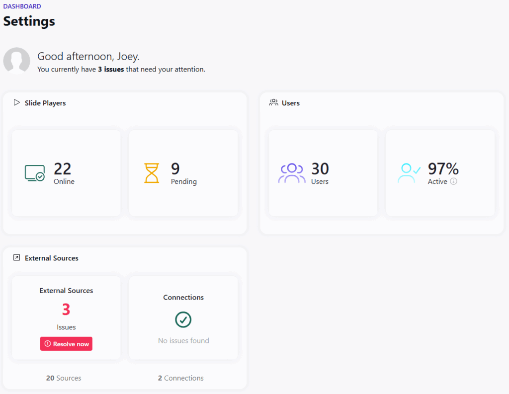 Admin Dashboard