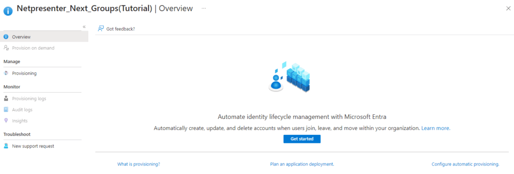 ovrview of your app