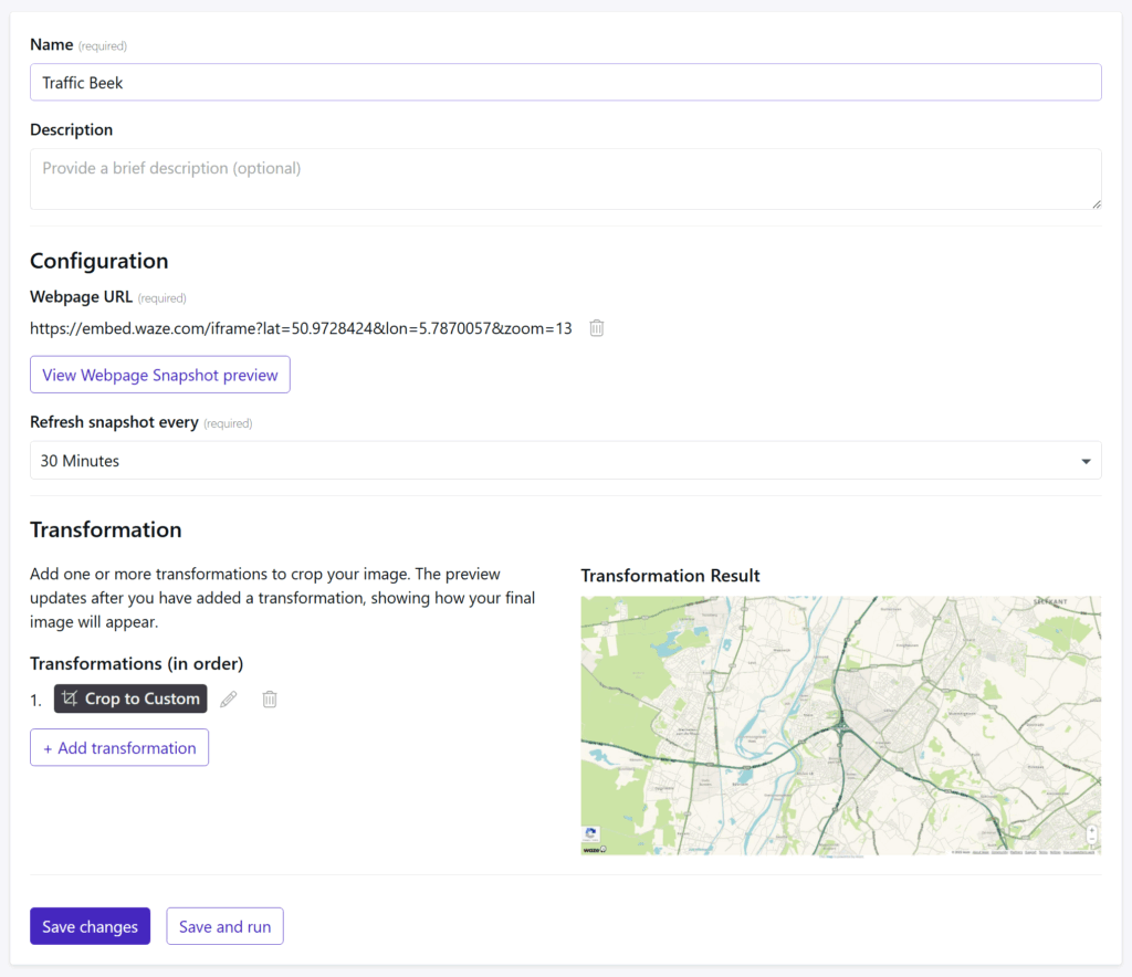 Waze example