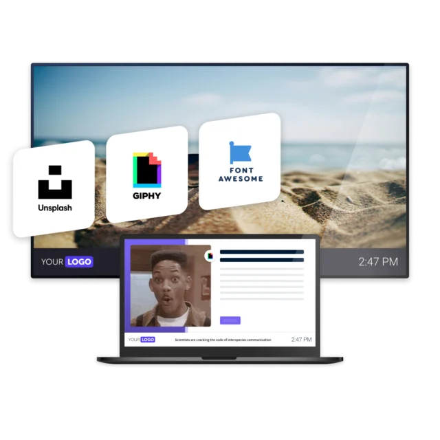 netpresenter integration stock media libraries