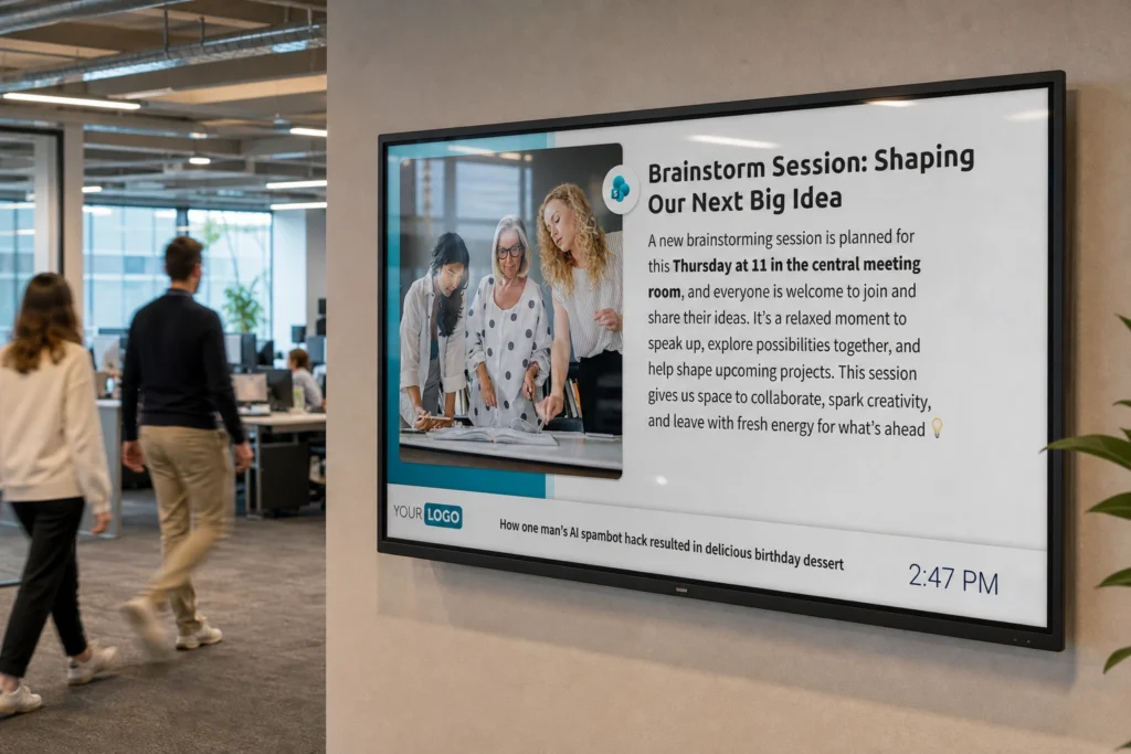 Netpresenter SharePoint Digital Signage