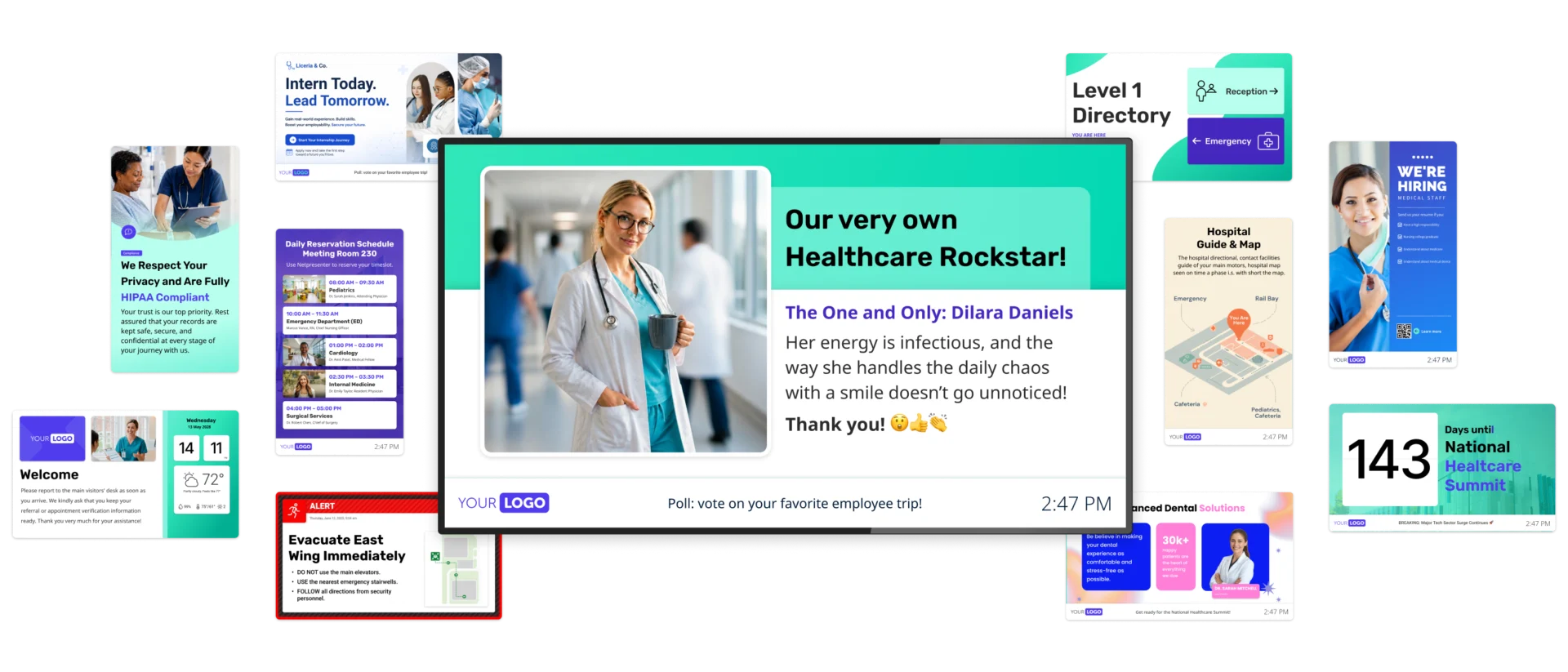 Digital Signage Healthcare
