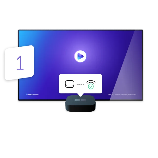 netpresenter digital signage hardware connecting